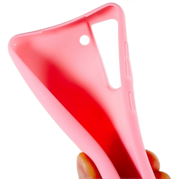 För Samsung Galaxy S21 FE 5G Repskydd Mobilskal Matt Flexibelt TPU Fodral Multicolor Style G