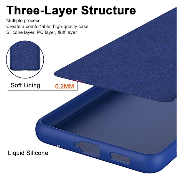 För Xiaomi Redmi A3/Poco C61 4G Slim Fodral Stöttåligt 2.2mm TPU Telefonskal Multicolor Style C