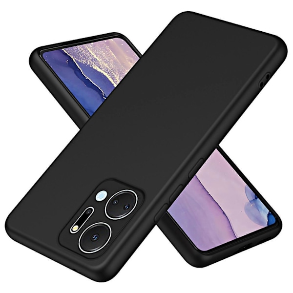 Honor X7a 5G Kuituvuorattu Pehmeä TPU Takakuori 2.2mm Paksuinen Kumipinnoitettu Puhelinkotelo Multicolor Style D