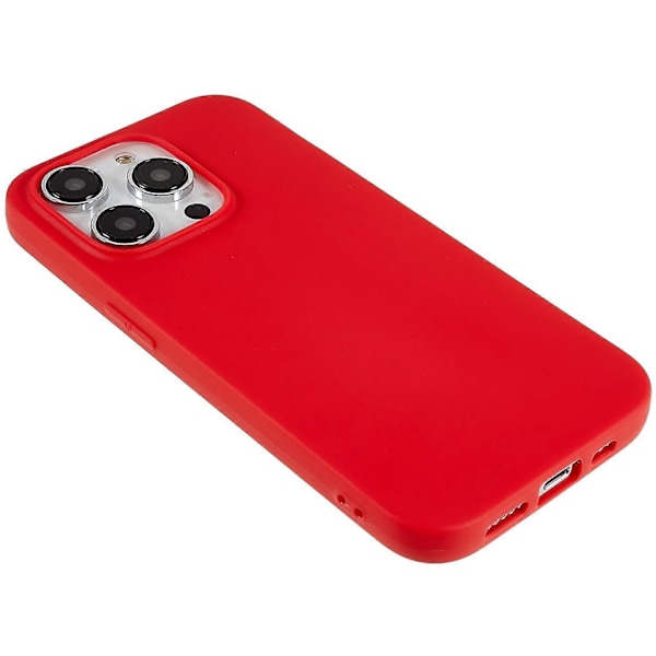 Svart Matt Flexibelt TPU-skal för iPhone 14 Pro, Repskyddande Skyddande Mobilskal Multicolor Style C