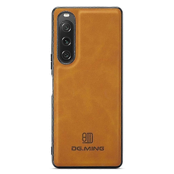 Sony Xperia 10 V -kotelo, matkapuhelin PU-nahka+PC+TPU-suojus Multicolor Style B