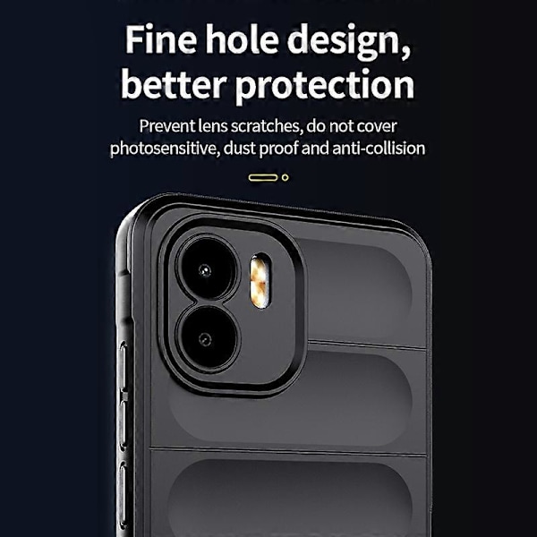 Til Xiaomi Redmi A1 4G/A2 4G TPU Anti-fingeraftryk Mobiltelefon Bagcover Beskyttelse mod fald Telefonetui Multicolor Style E