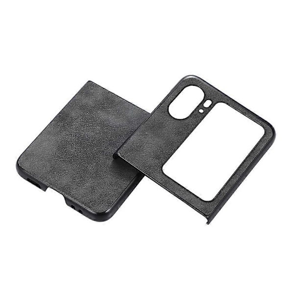 Til Oppo Find N2 Flip 5G Smartphone Etui PU Læderbelagt PC Anti-ridse Telefon Cover Multicolor Style A