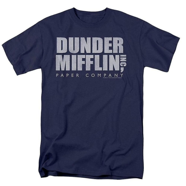The Office Dunder Mifflin Kulunut T-paita Vaatteet L
