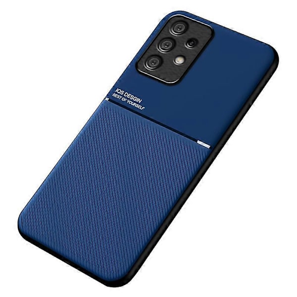 Telefoncover til Samsung Galaxy A23 4G/A23 5G (Global Version), PU Læder+TPU Linjer Præget Cover Multicolor Style D