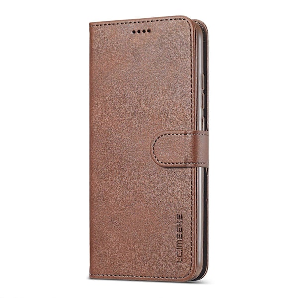 LC.IMEEKE Lommebok Stativ Lær Shell Telefon Deksel Etui for Samsung Galaxy A02/M02 (EU Versjon) Multicolor Style E