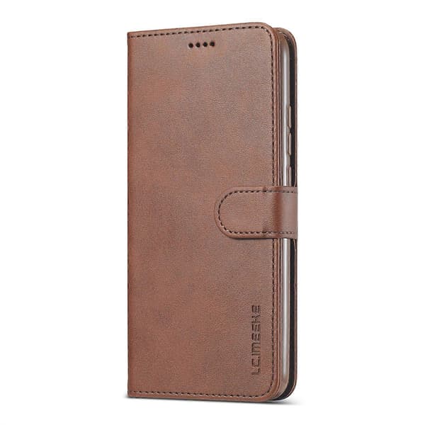 LC.IMEEKE Wallet Stand Læder Shell Telefon Cover Case til Samsung Galaxy A02/M02 (EU Version) Multicolor Style E