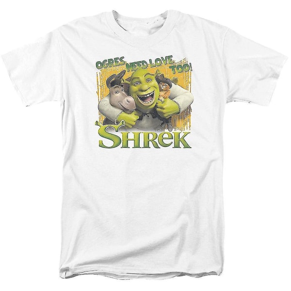 Ogres Need Love Too Shrek T-shirt S