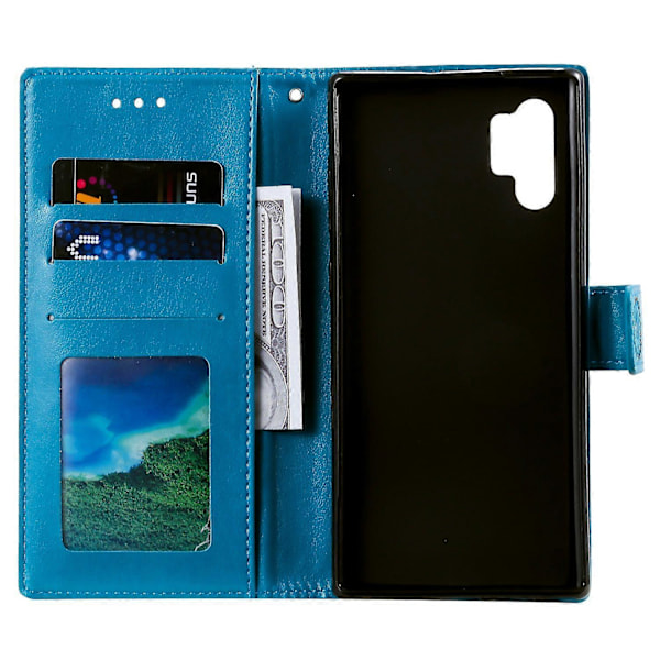 Præget Mandala Blomst Tegnebog Læder Etui med Rem til Samsung Galaxy A32 4G (EU Version) Multicolor Style B