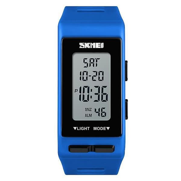 Fyrkantig enkel watch för barn Blue