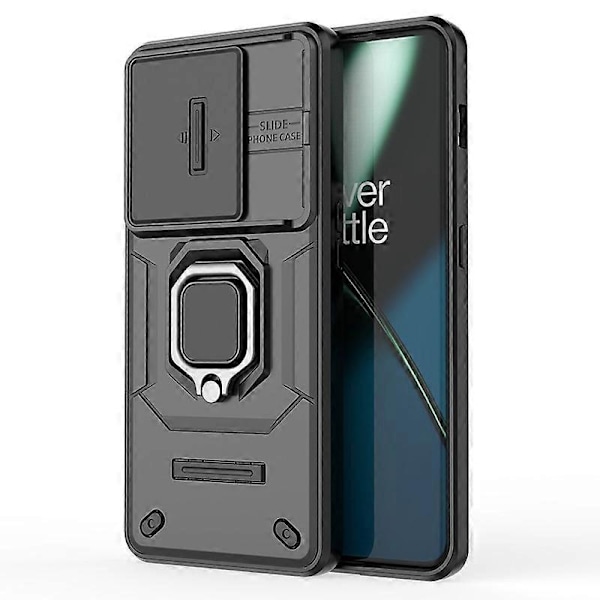 OnePlus 11 5G -kotelo, liukulinssisuoja, rengaspidike, PC+TPU-puhelinkuori Multicolor Style C