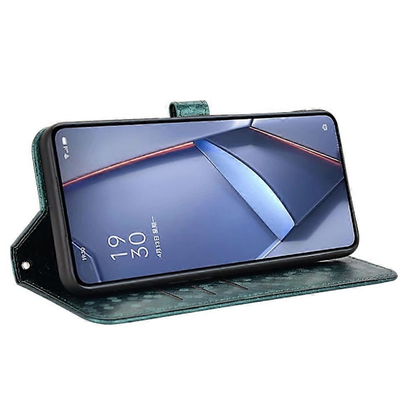 Infinix Hot 30 5G PU-nahkainen jalustakotelo, painettu lompakko, iskunkestävä puhelinkotelo Multicolor Style D