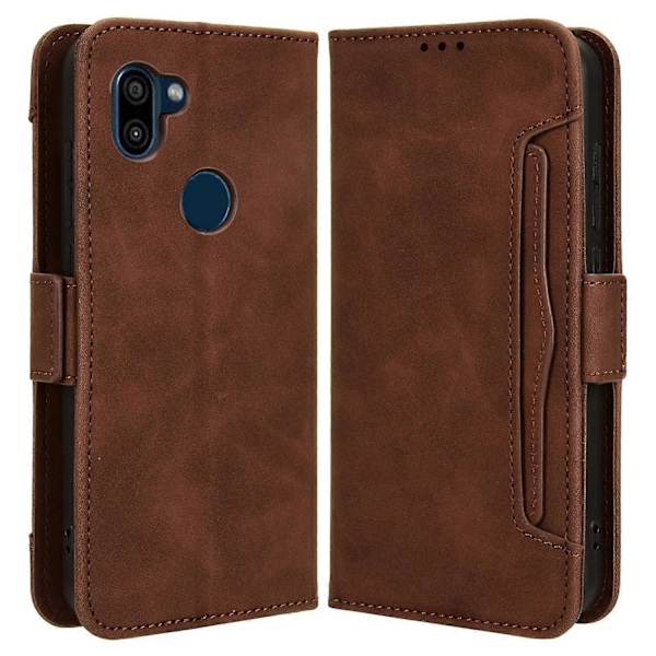 Fodral för Orbic Fun+ 4G Anti-scratch PU Läder Plånbok Folio Flip Skydd Multicolor Style A