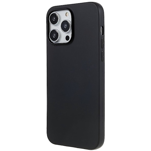 Svart Matt Flexibelt TPU-skal för iPhone 14 Pro, Repskyddande Skyddande Mobilskal Multicolor Style A