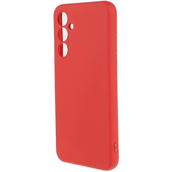 För Samsung Galaxy A14 5G/4G Gummibelagt TPU Skyddsfodral Fiberfoder Fallskydd Mobilskal Multicolor Style D
