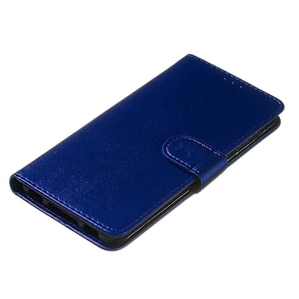 Flipfodral med Ställ för iPhone 15 Plus Enfärgat PU Läder Plånboksfodral Multicolor Style B