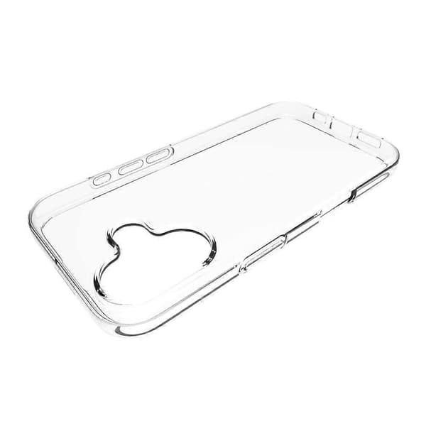 För iPhone 17 Skal Vattenmärkesresistent TPU Transparent Telefon Baksida