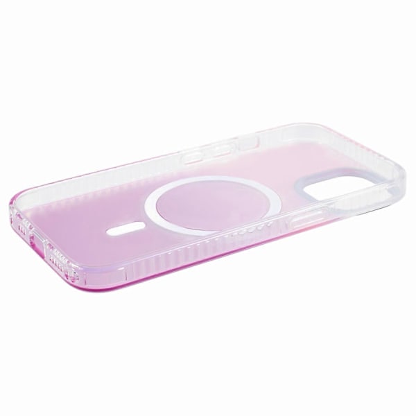 MP-serien för iPhone 13 Kompatibel med MagSafe IMD TPU+Akryl Telefonskal Multicolor Gradient Rose