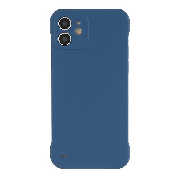 Til iPhone 12 mini 5,4 tommer Ramløs Halv Cover Beskyttende Hud-berørings Hard PC Mobiltelefon Cover Multicolor Style E