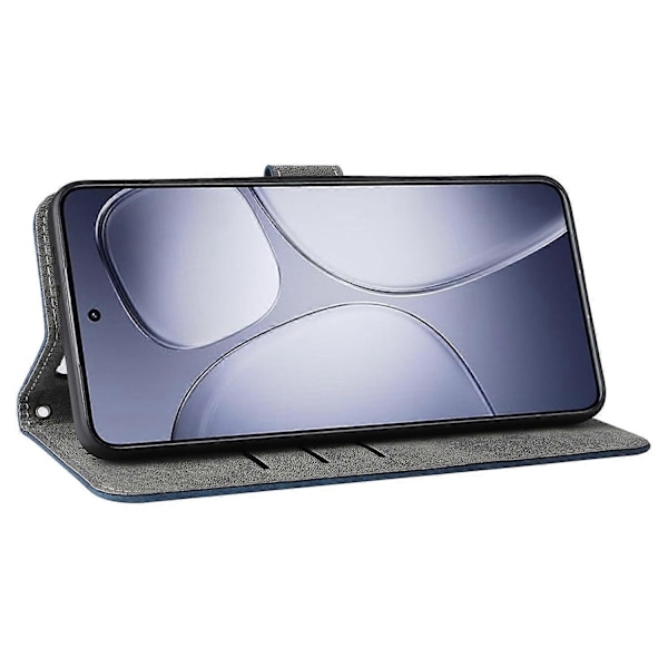 Til Xiaomi Redmi K70 Ultra Etui RFID Blokerende PU Læder Telefon Wallet Cover Multicolor Style E