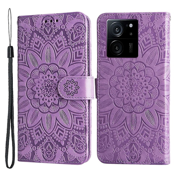 Til Xiaomi Redmi K60 Ultra/13T/13T Pro Etui Wallet Anti-ridse PU Læder Magnetisk Telefon Cover Multicolor Style D