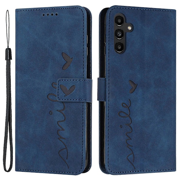 Samsung Galaxy A55 5G Magneettinen Puhelinkotelo, Pehmeä PU-nahkainen Lompakkokotelo Multicolor Sapphire