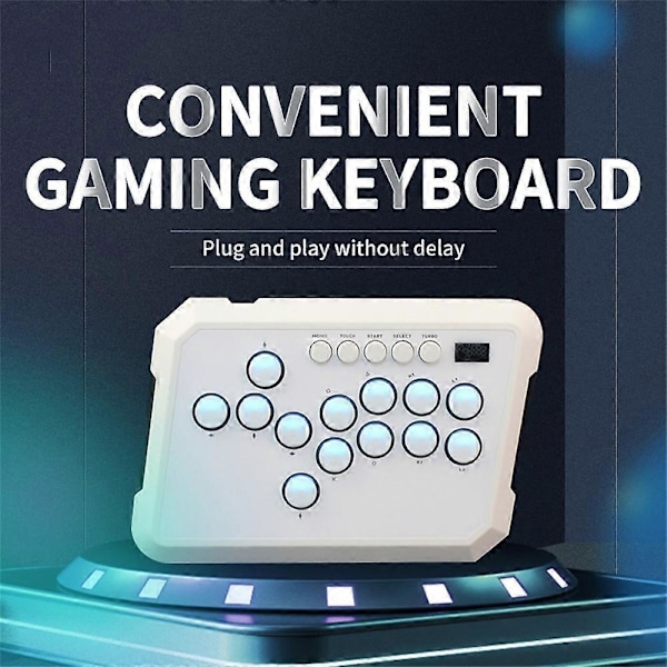 A50 Hitbox Controller Fighting Game Keyboard Knap Rim Leverless Joystick til PC/PS4/PS5/Steam