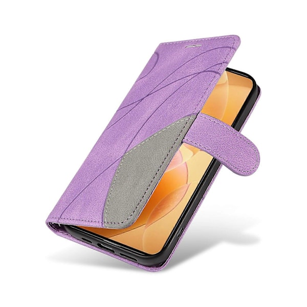 KT Leather Series-1 Xiaomi 14T Pro -puhelinnahkakotelo, värillinen, lompakkoteline Multicolor Style E