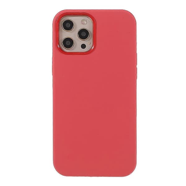 Blød Solid Silikone Beskyttelsescover til Hele Telefonen til iPhone 12 Pro Max 6.7 tommer Multicolor Style G