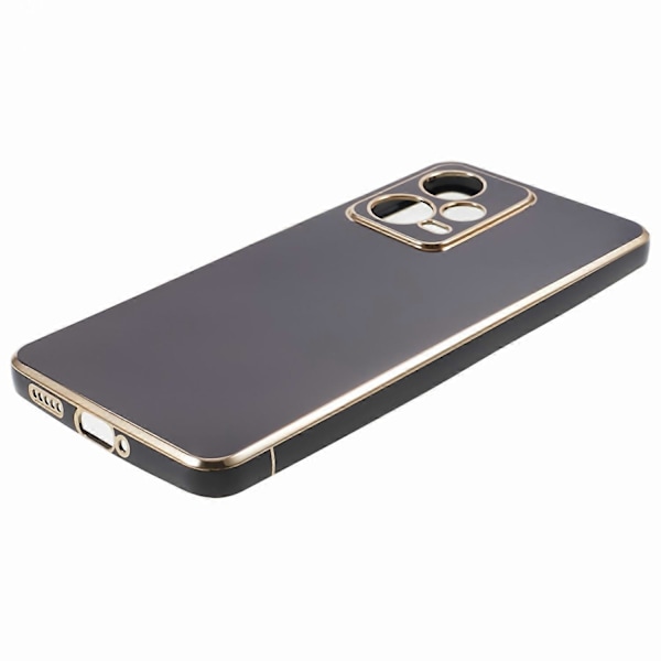Kiiltävä TPU-puhelinkotelo Xiaomi Redmi Note 12 Pro 5G -puhelimelle, kameran suojaus, 6D-galvanointikansi Multicolor Style F
