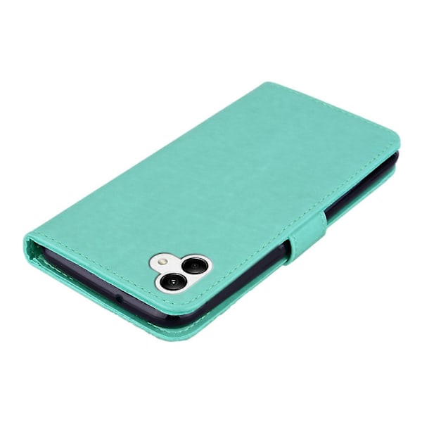 Til Samsung Galaxy A05 4G Etui Ugle Præget PU Læder Anti-drop Telefon Wallet Cover Multicolor Style C