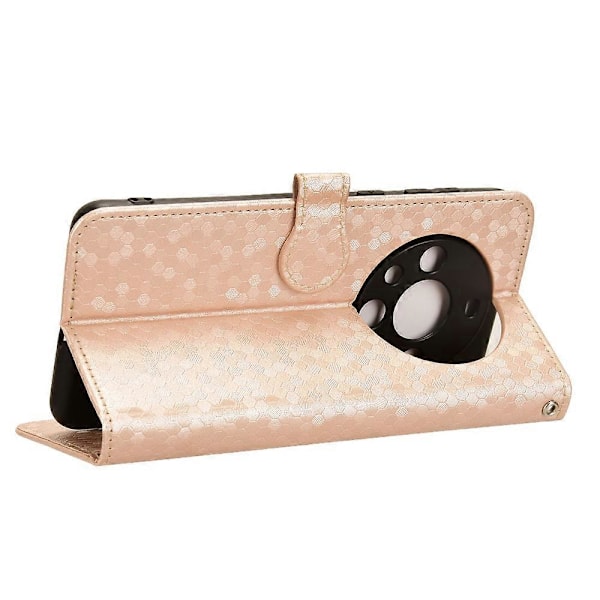 Huawei Mate 60 -kotelo PU-nahkainen jalustalla varustettu suojakuori, painettu lompakkokännykän suojus Multicolor Style D