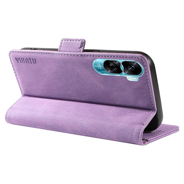 YIKATU YK-005 PU Læder Etui med Støttefod og Pung til Honor 90 Lite 5G/X50i 5G - Hudvenlig Multicolor Style B