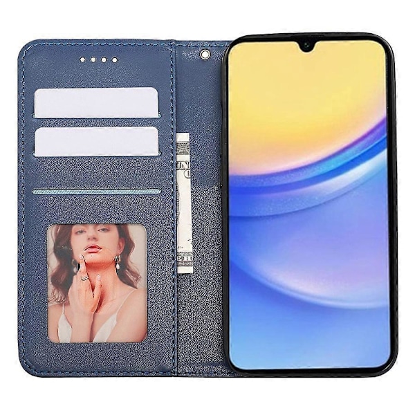Plånboksfodral för Samsung Galaxy A36 5G/A56 5G, stark magnetisk schackrutigt mönster Multicolor Style B