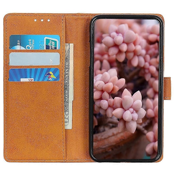 PU Læder Telefon Cover til Honor 90, Ko Læder Tekstur Pung Stativ Fuldstændig Omsluttet Cover Multicolor Style C