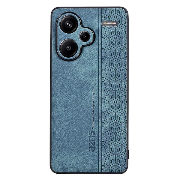 Märkt Pu-läder + Tpu case för Xiaomi Redmi Note 13 Pro+ Green