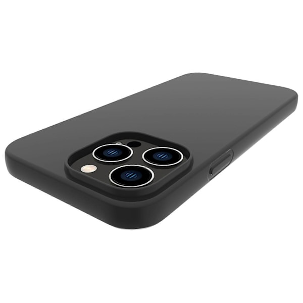 For iPhone 14 Pro Max 6.7 tommer Myk TPU Matt Finish Coating Telefondeksel Lett Bakdeksel