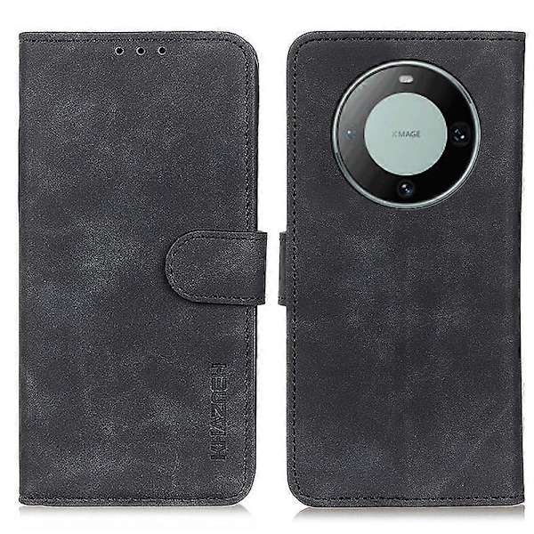 KHAZNEH Huawei Mate 60 Pro Retro-kuvioinen nahkainen puhelinkotelo lompakkokannella ja jalustatoiminnolla Multicolor Style B