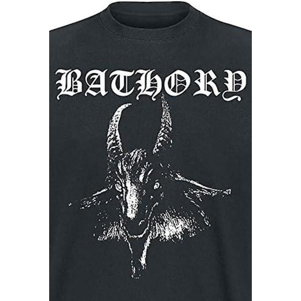 Bathory get-t-shirt i plasthuvud för män black L