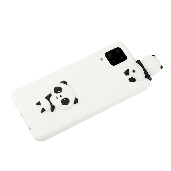 3D Mønster TPU Bakside Deksel til Samsung Galaxy A12 Multicolor Style H