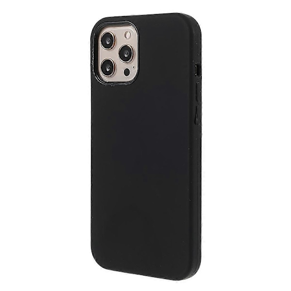 Myk Solid Silikon Fullkropps Beskyttelsesdeksel for iPhone 12 Pro Max 6.7 tommer Multicolor Style A