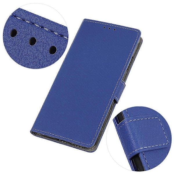 PU-læder etui med stativ og pung til Motorola Moto G75 5G Multicolor Style A