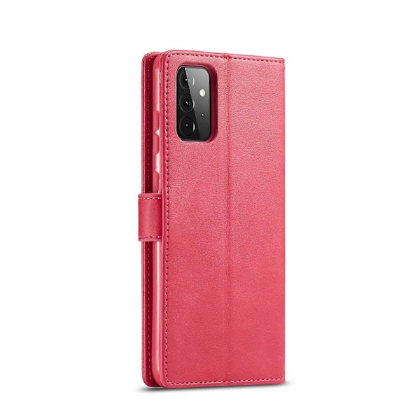 LC.IMEEKE Wallet Stand Læder Cover til Samsung Galaxy A72 5G Magnetisk Lukning Design Mobil