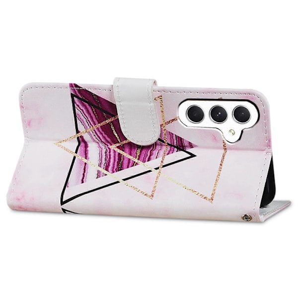 Til Samsung Galaxy A05s 4G Wallet Case PU Læder Mønster Print Telefon Cover Multicolor Style A