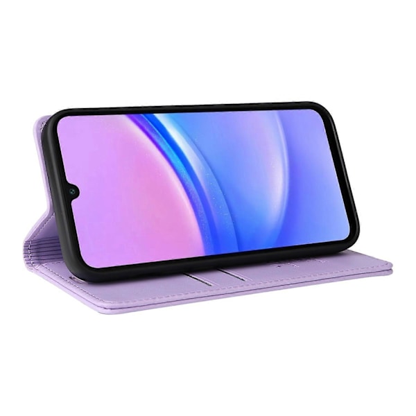 YIKATU YK-001 Fodral för Samsung Galaxy A26 5G/A16 4G Ställ Läder Telefonskal Stark Stängning Multicolor Light Purple