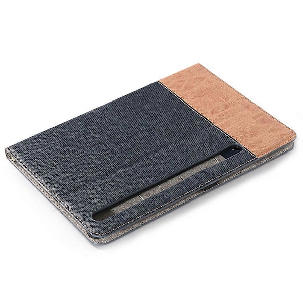 Til Samsung Galaxy Tab S9 FE Wallet Case Krydset Tekstur PU Læder Tablet Cover Multicolor Style B