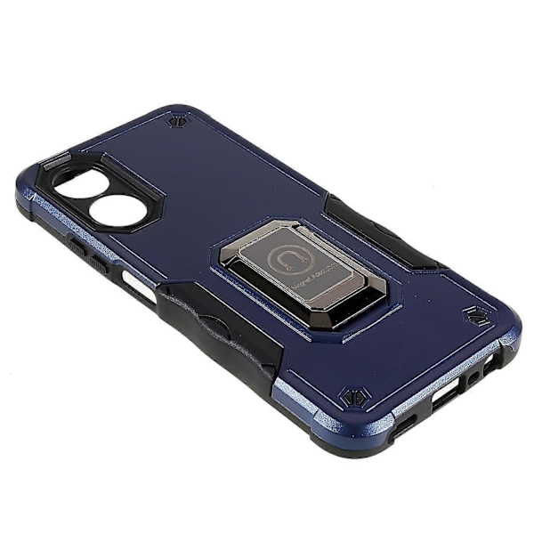Stöttåligt mobilskal PC+TPU med ringstöd för Oppo A17 4G Multicolor Style C