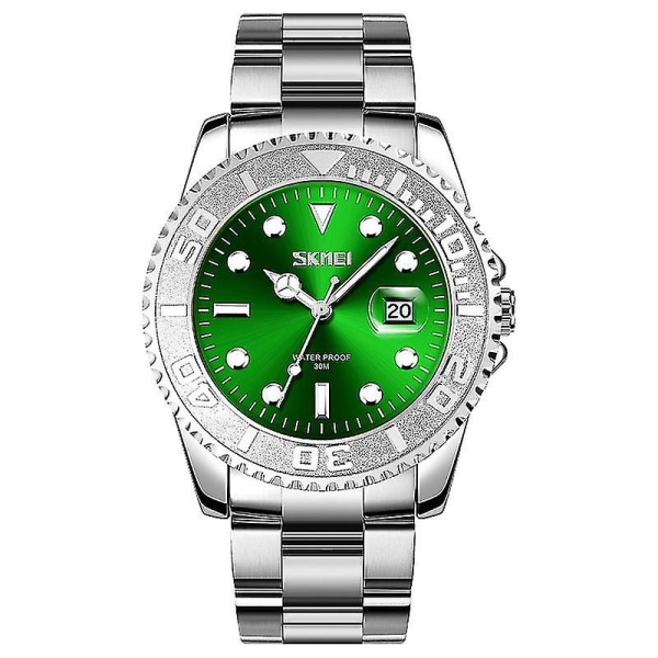 Skmei 9295 Waterproof Quartz Watch Silver