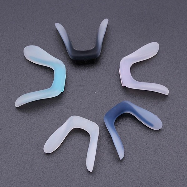 Nese-puter for briller U-formet nese-puter TRANSPARENT Transparent