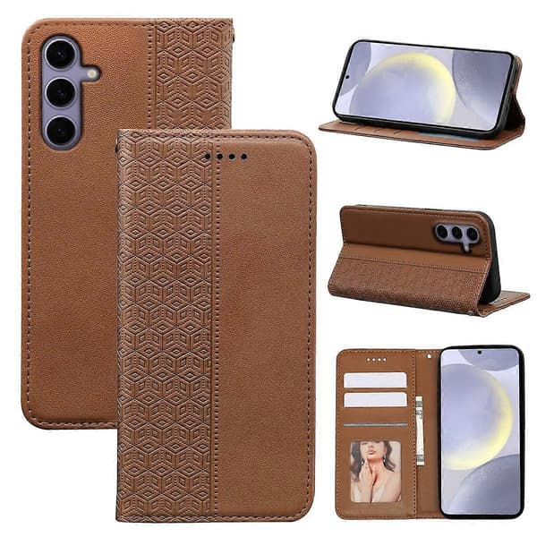 Galaxy S24+ puhelinkotelo Multicolor Brown